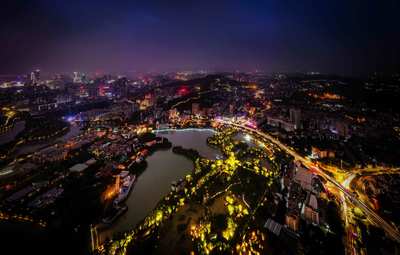 福州左海公園亮化和夜景燈光建設項目--2020神燈獎申報工程